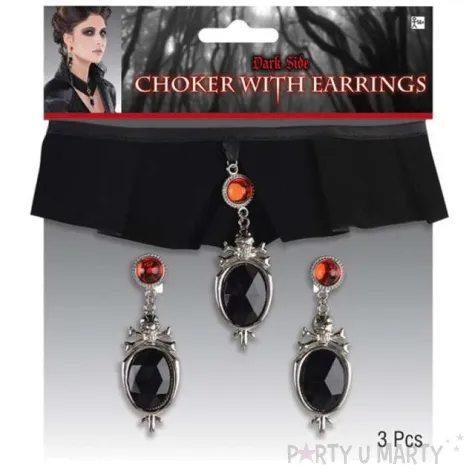 zestaw bizuterii velvet amscan 3 szt