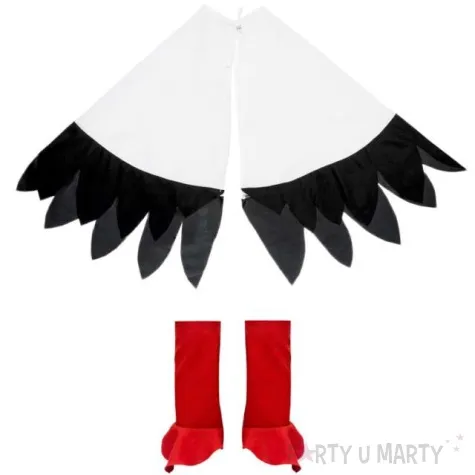 zestaw bocian peleryna i buty kraszek