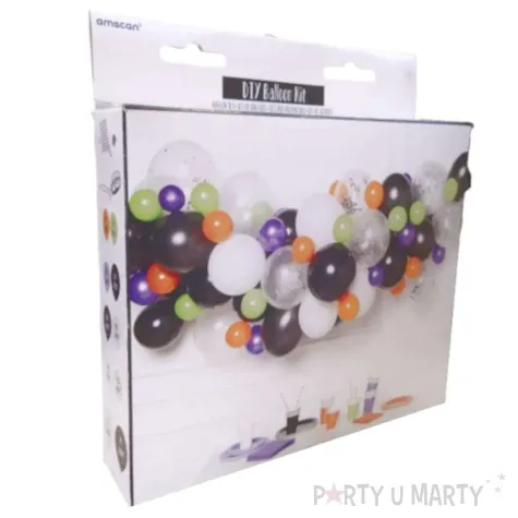 zestaw dekoracji halloweenowe balony mix amscan 70 elementow