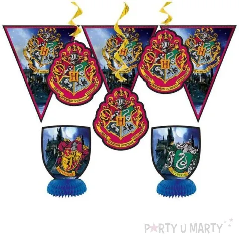 zestaw dekoracji harry potter unique 7 szt