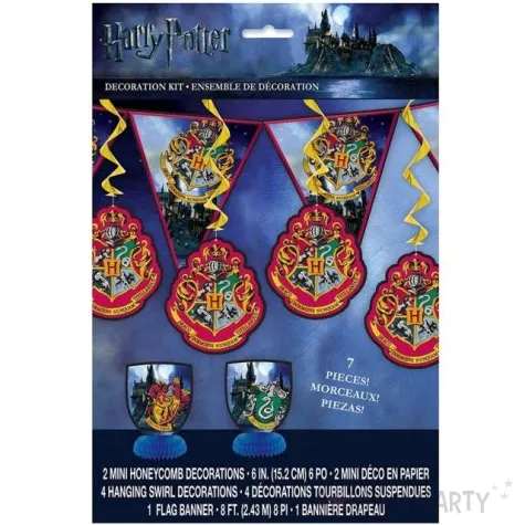 zestaw dekoracji harry potter unique 7 szt