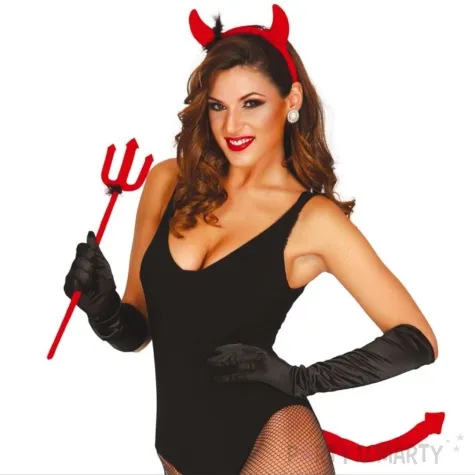 zestaw diabel czerwony guirca 3 szt