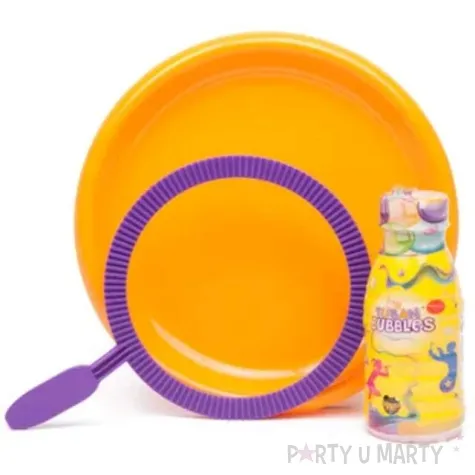 zestaw do baniek mydlanych 1 obrecz i podstawka tuban 250 ml