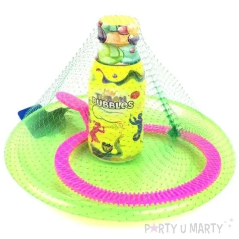 zestaw do baniek mydlanych 1 obrecz i podstawka tuban 250 ml