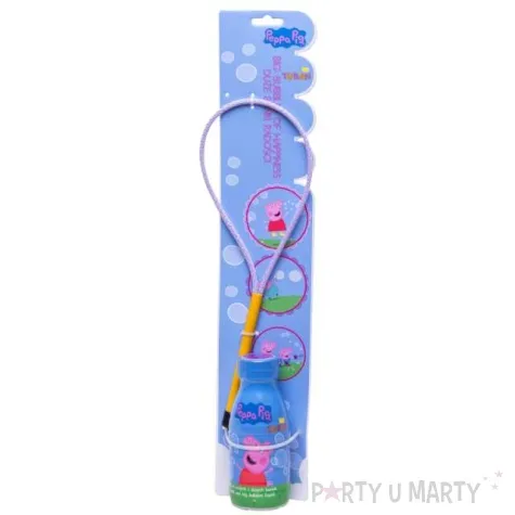zestaw do baniek mydlanych swinka peppa 2 czesci tuban 250 ml