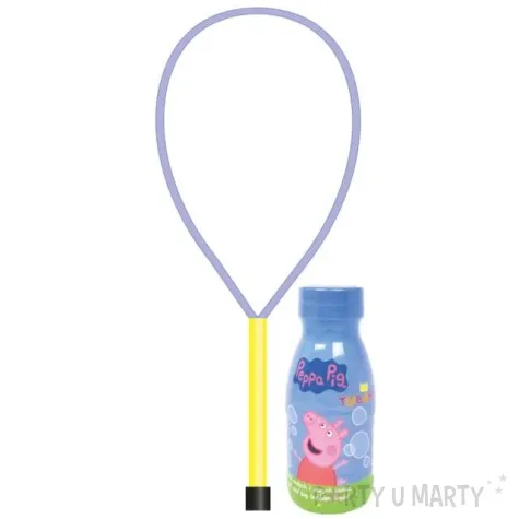 zestaw do baniek mydlanych swinka peppa 2 czesci tuban 250 ml