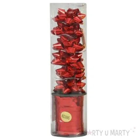 zestaw do pakowania prezentow classic czerwony arpex