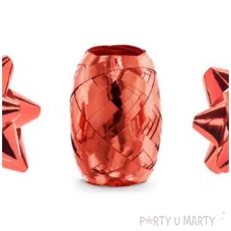 zestaw do pakowania prezentow classic czerwony partydeco