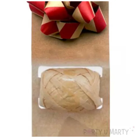 zestaw do pakowania prezentow eko bezowo w paski arpex 1 kompl