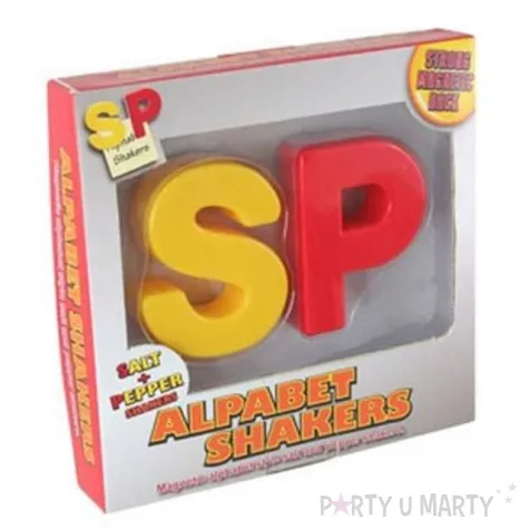 zestaw do przypraw sol i pieprz litery sp