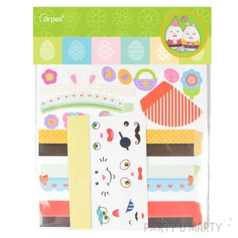 zestaw do zdobienia jajek papierowe szablony arpex