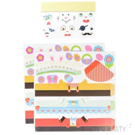 zestaw do zdobienia jajek papierowe szablony arpex