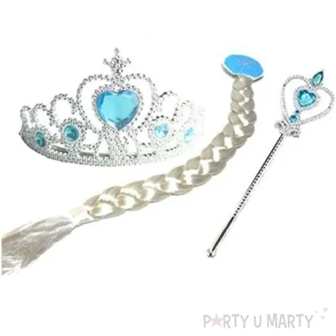 zestaw elsa frozen kraina lodu partytino