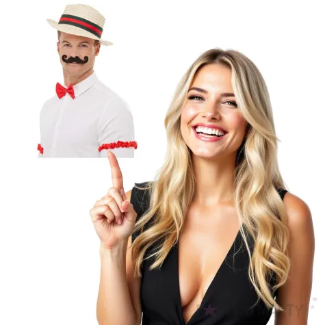 zestaw fryzjer lata 20 smiffys