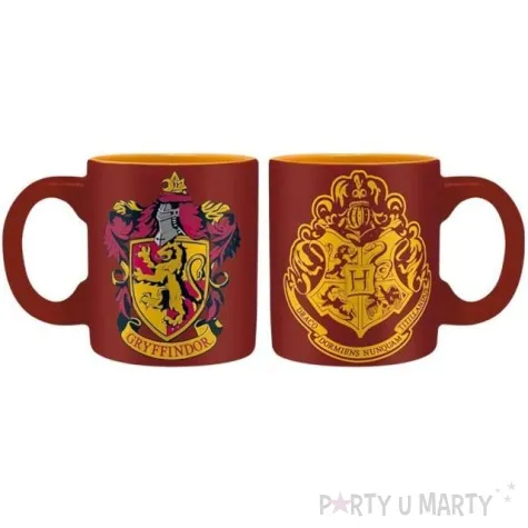 zestaw harry potter gryffindor kubek szklanka wisiorek abysse 3 szt