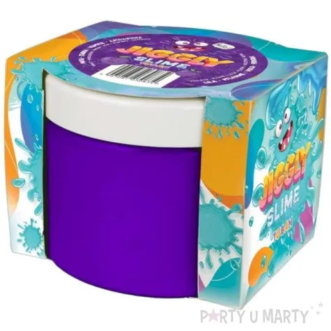 zestaw jiggly slime fioletowa sliwka tuban 500g