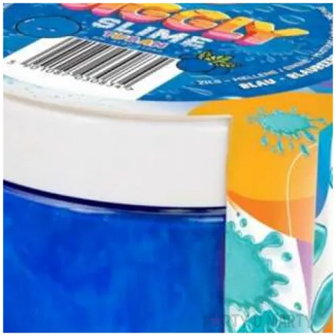 zestaw jiggly slime niebieska jagoda tuban 200g