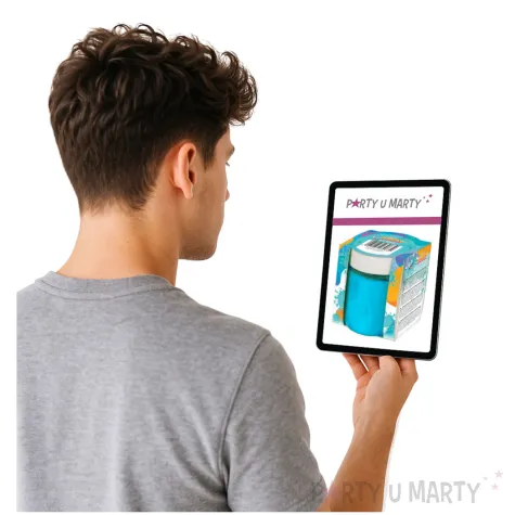 zestaw jiggly slime turkusowy perlowy tuban 100g