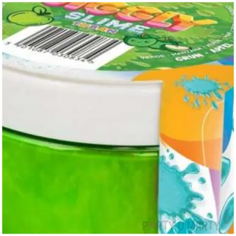 zestaw jiggly slime zielone jablko tuban 200g