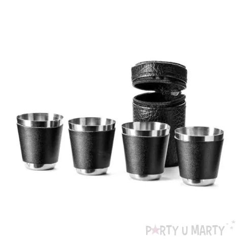 zestaw kieliszki do shotow podrozne gadgetmaster 4 szt