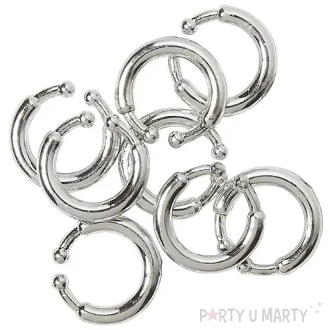 zestaw klipsy piercing widmann 8 szt