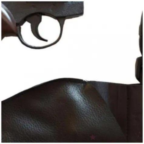 zestaw kowboj rewolwer z kabura czarny tropic