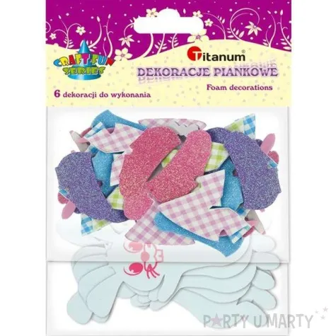 zestaw kreatywny kroliczki titanum 6 kpl