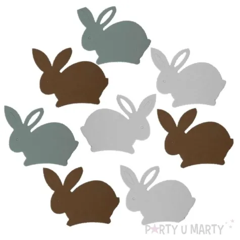 zestaw kreatywny kroliczki titanum 8 szt