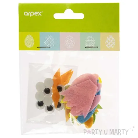 zestaw kreatywny kurczaczki mix arpex 5 szt