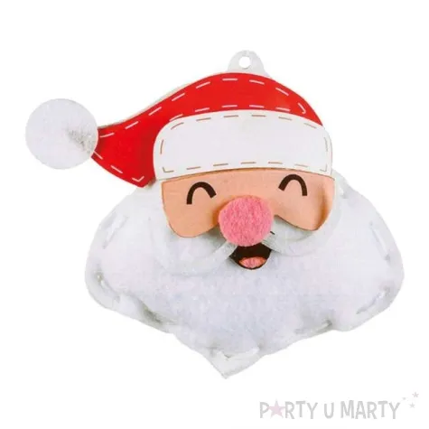 zestaw kreatywny mikolaj zawieszka filc titanum