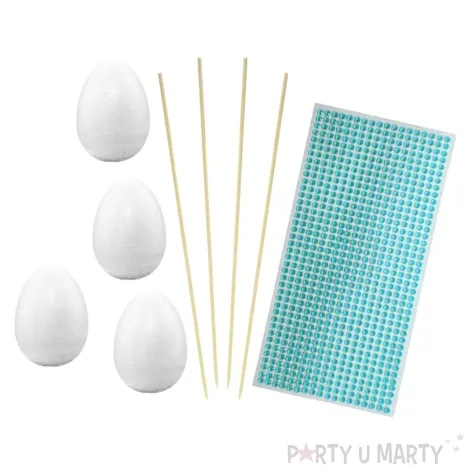 zestaw kreatywny pik ozdobny jajka i dzety turkusowy arpex
