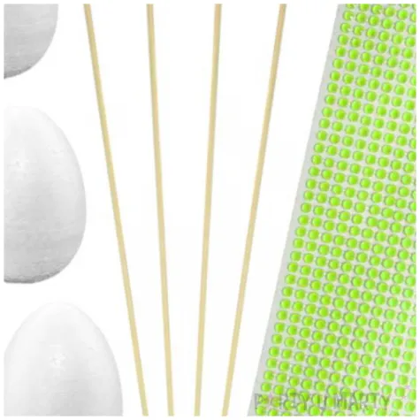 zestaw kreatywny pik ozdobny jajka i dzety zielony arpex