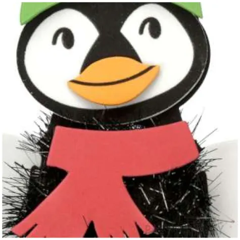 zestaw kreatywny pingwin pianka titanum