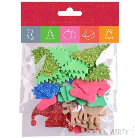 zestaw kreatywny swiateczne choinki piankowe arpex 1 kompl