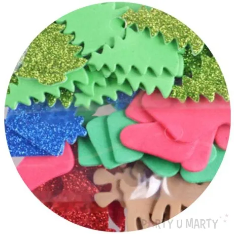 zestaw kreatywny swiateczne choinki piankowe arpex 1 kompl