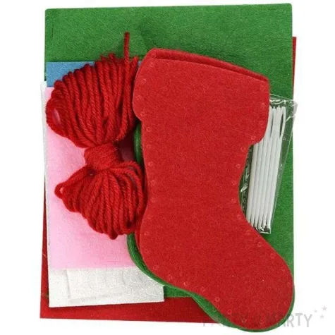 zestaw kreatywny swiateczne skarpetki titanum