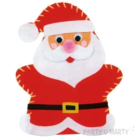 zestaw kreatywny swiety mikolaj filc titanum