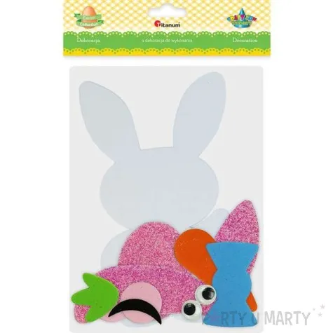 zestaw kreatywny zajaczek z marchewka titanum