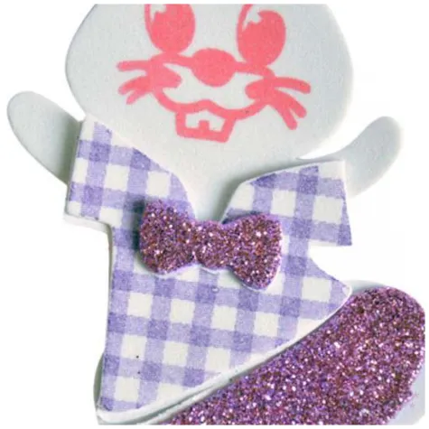 zestaw kreatywny zajaczki arpex 5 szt