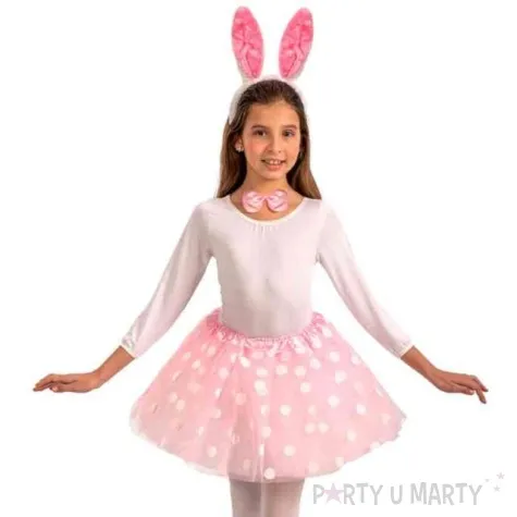 zestaw kroliczek spodniczka tutu opaska carnival toys