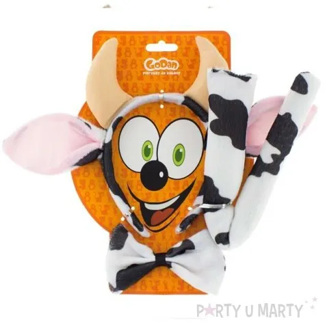 zestaw krowka z rogami godan