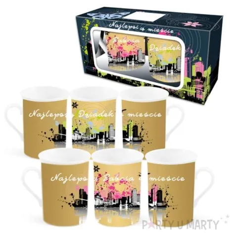 zestaw kubkow dzien babci i dziadka miasto bgtech 290 ml 2 szt