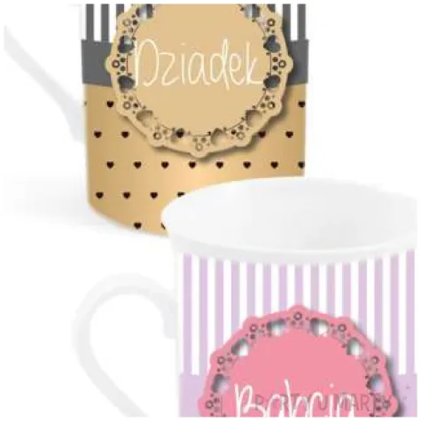 zestaw kubkow dzien babci i dziadka najfajniejsi bgtech 290 ml 2 szt