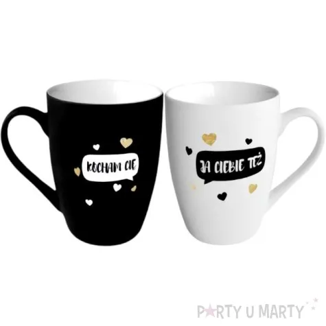 zestaw kubkow kocham cie ja ciebie tez bgtech 2 szt 300 ml