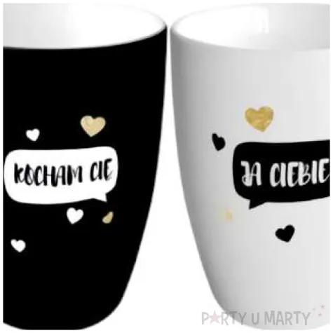 zestaw kubkow kocham cie ja ciebie tez bgtech 2 szt 300 ml