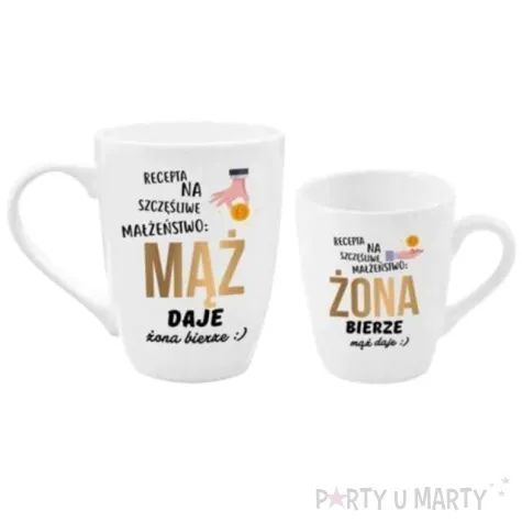 zestaw kubkow recepta malzenska bgtech 750 ml i 300 ml 2 szt