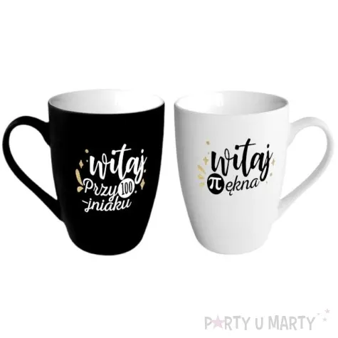 zestaw kubkow witaj piekny witaj piekna bgtech 300 ml 2 szt