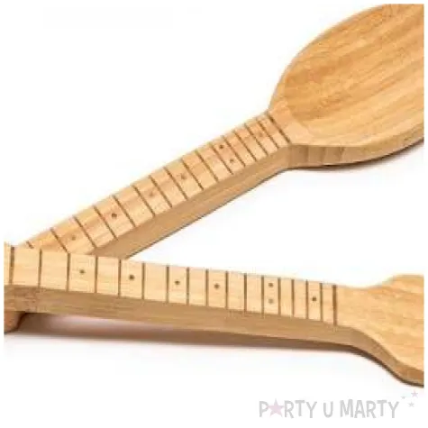 zestaw kuchenny lopatka i lyzka gitarzysty gadgetmaster