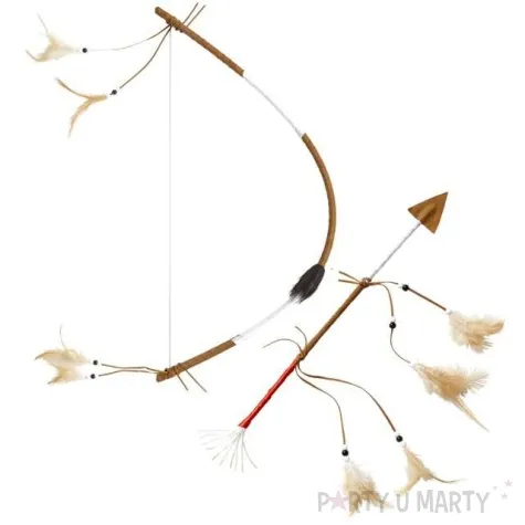 zestaw luk i strzala indianina widmann 60 cm