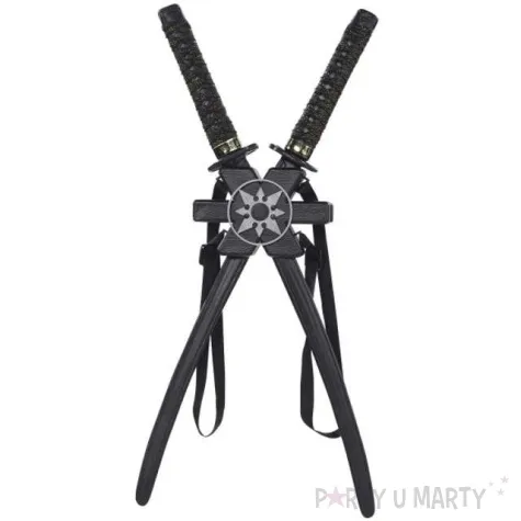 zestaw miecze ninja plastik amscan 70 cm